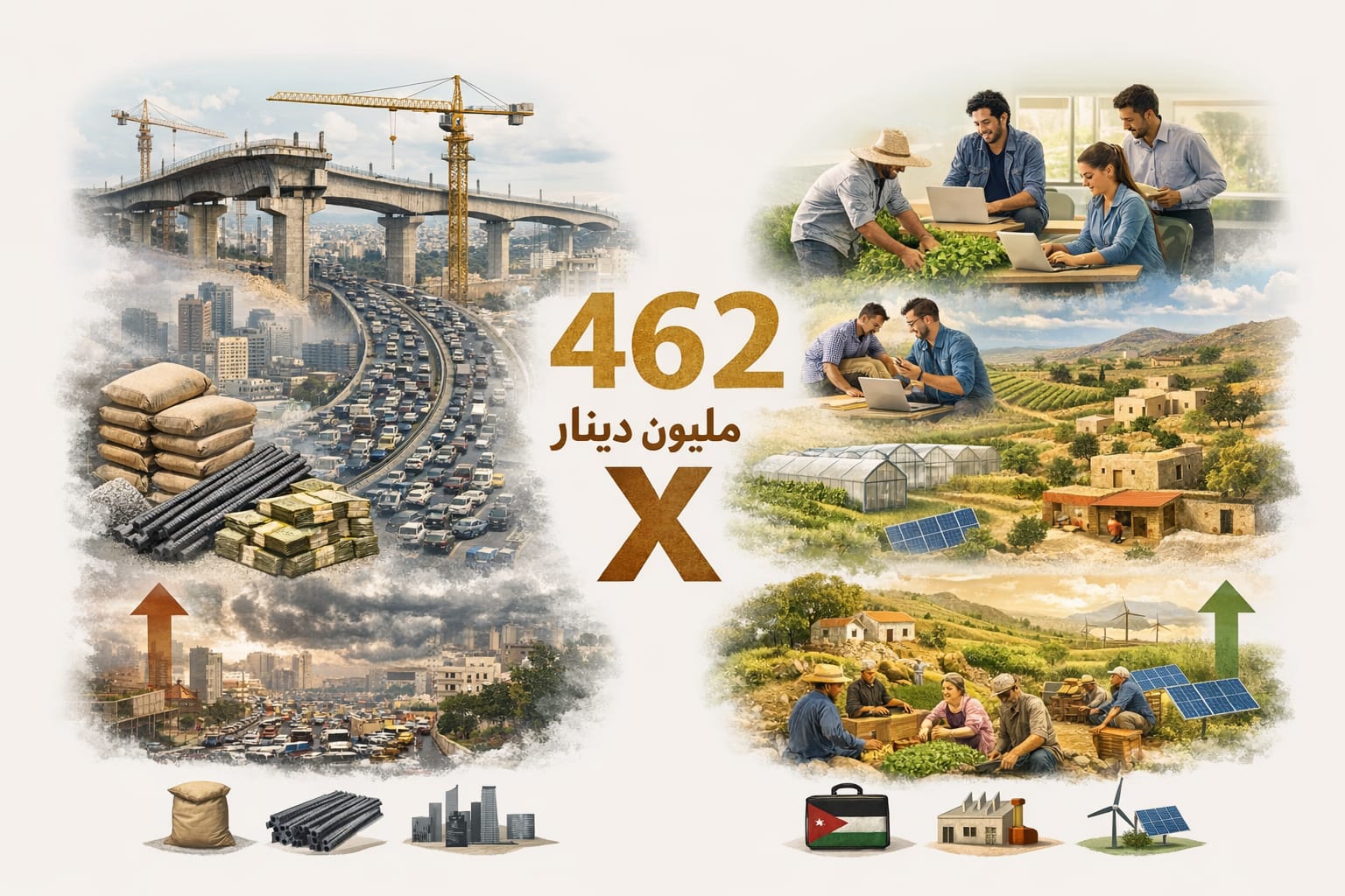 الفرجات يطالب بوقف عطاء جسر صويلح-ناعور وتوجيه مخصصاته لتشغيل الشباب