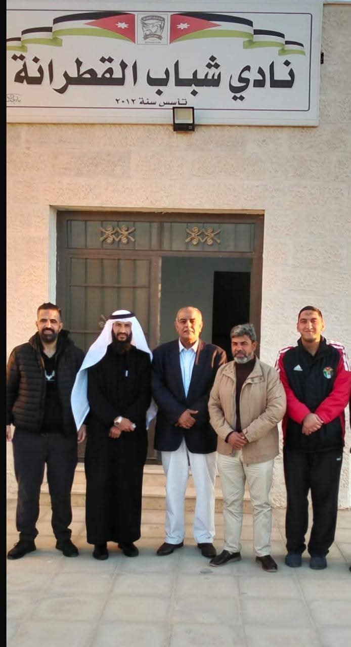 زيارة ميدانية لمدير شباب الكرك إلى نادي شباب القطرانة