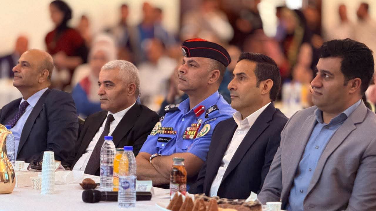 شرطة غرب معان تشارك في حفل إطلاق البترا عاصمة الزيتون 