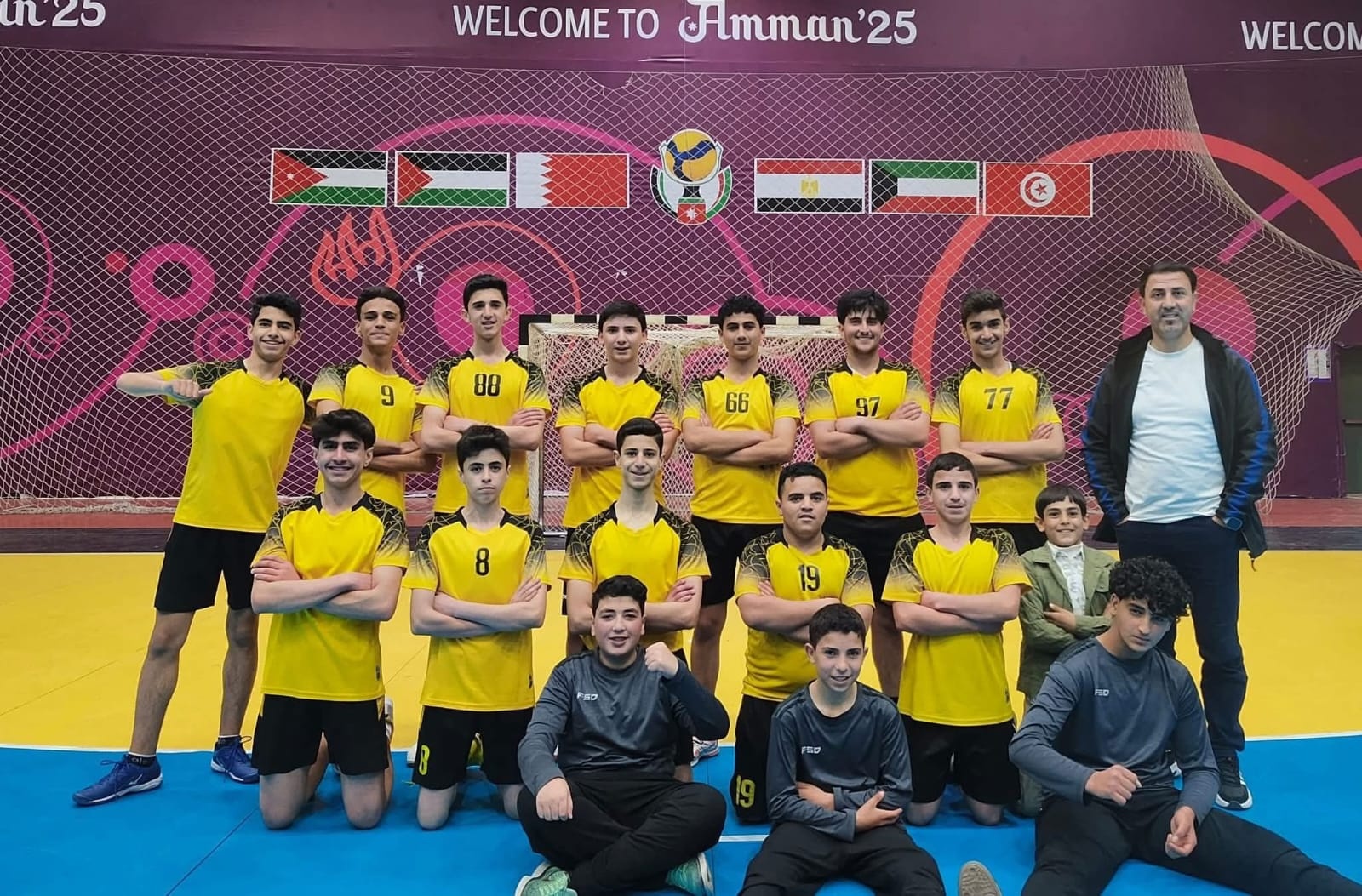 انطلاق منافسات بطولة (ت 16) لكرة اليد 