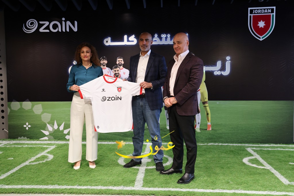 زين راعي الاتصالات الحصري لمنتخب النشامى