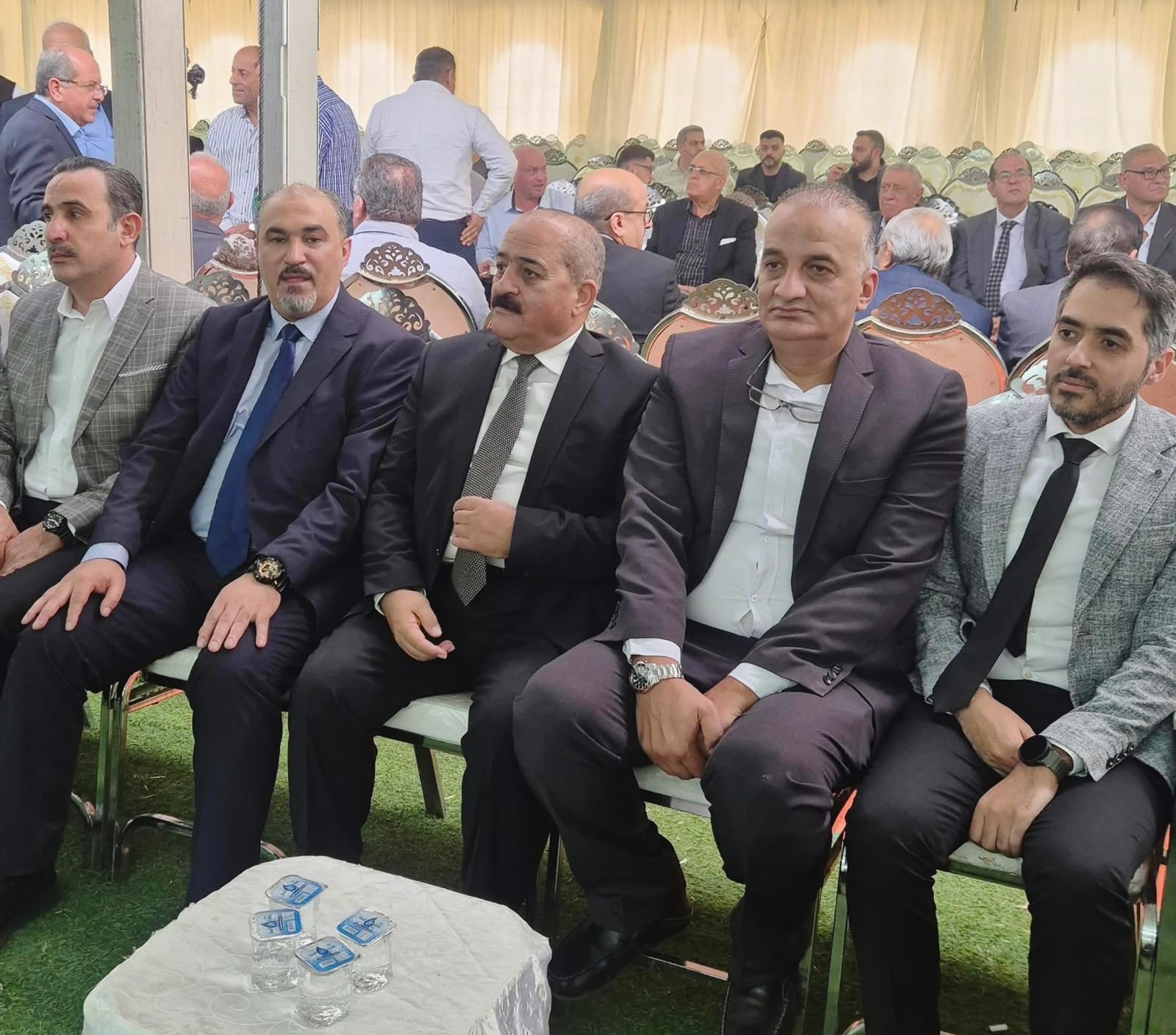 العتوم ووجهاء من العشيرة يؤدون واجب العزاء في حمود بالكرك