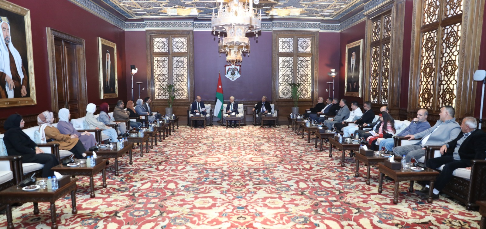 العيسوي يلتقي وفدين من نادي الطيبة وجمعية ديوان أبو الحاج