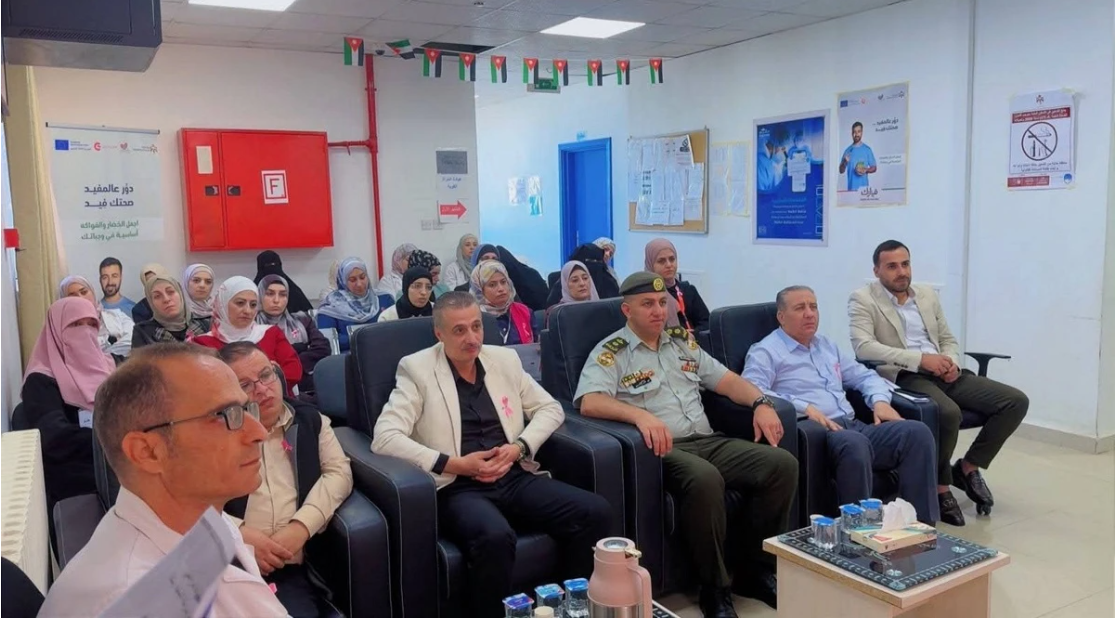 صحة الطفيلة تنظم فعالية أكتوبر الوردي للتوعية بسرطان الثدي