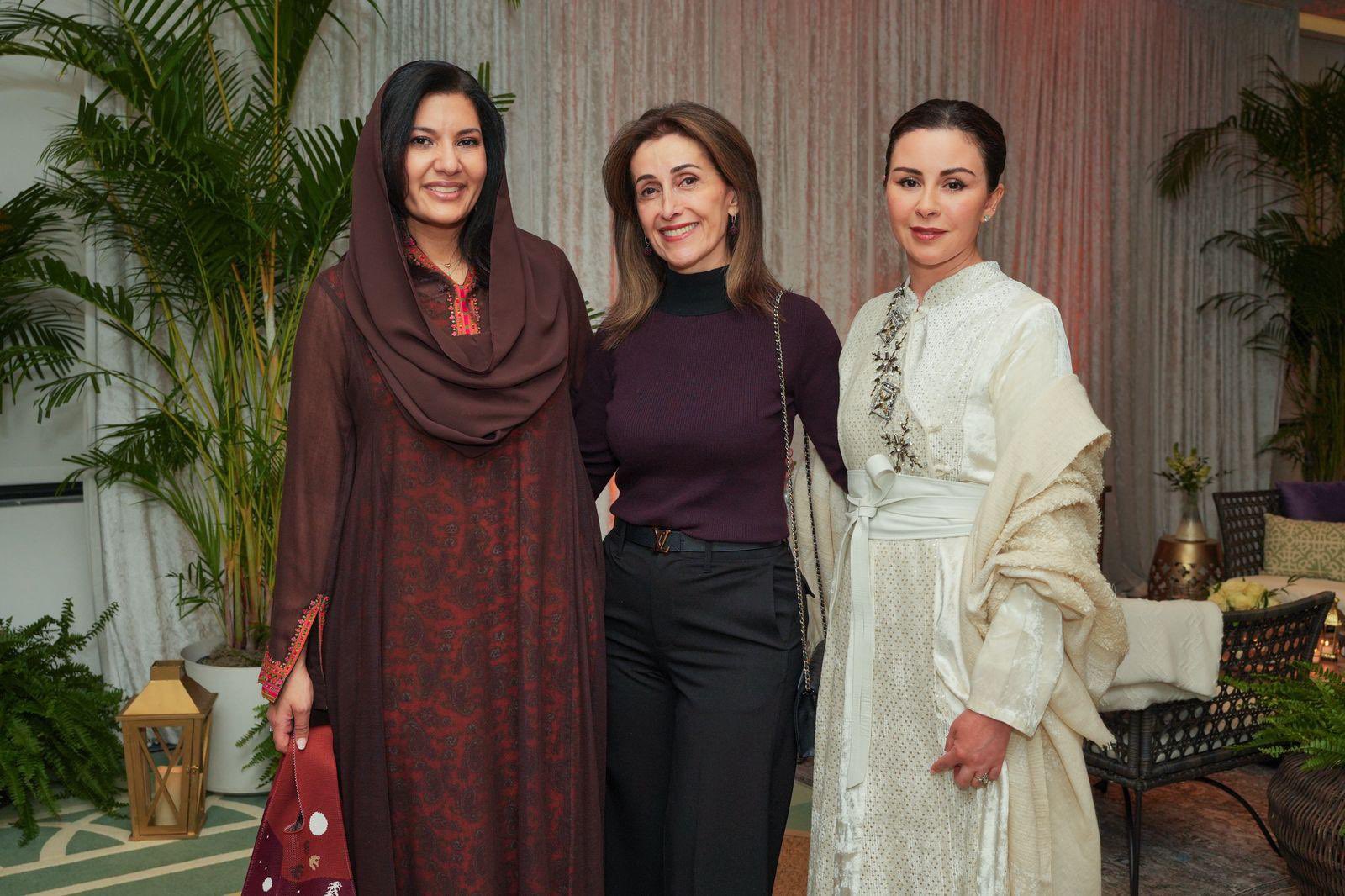 قعوار في ضيافة السفيرة السعودية بواشنطن