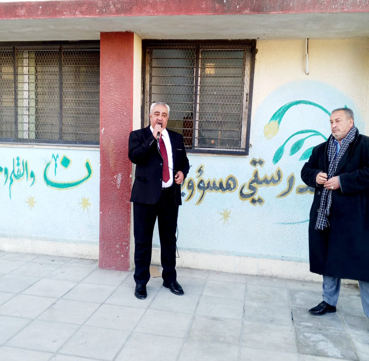 جويعد: المحافظة على نظافة المدرسة تجسيد لمعاني الانتماء