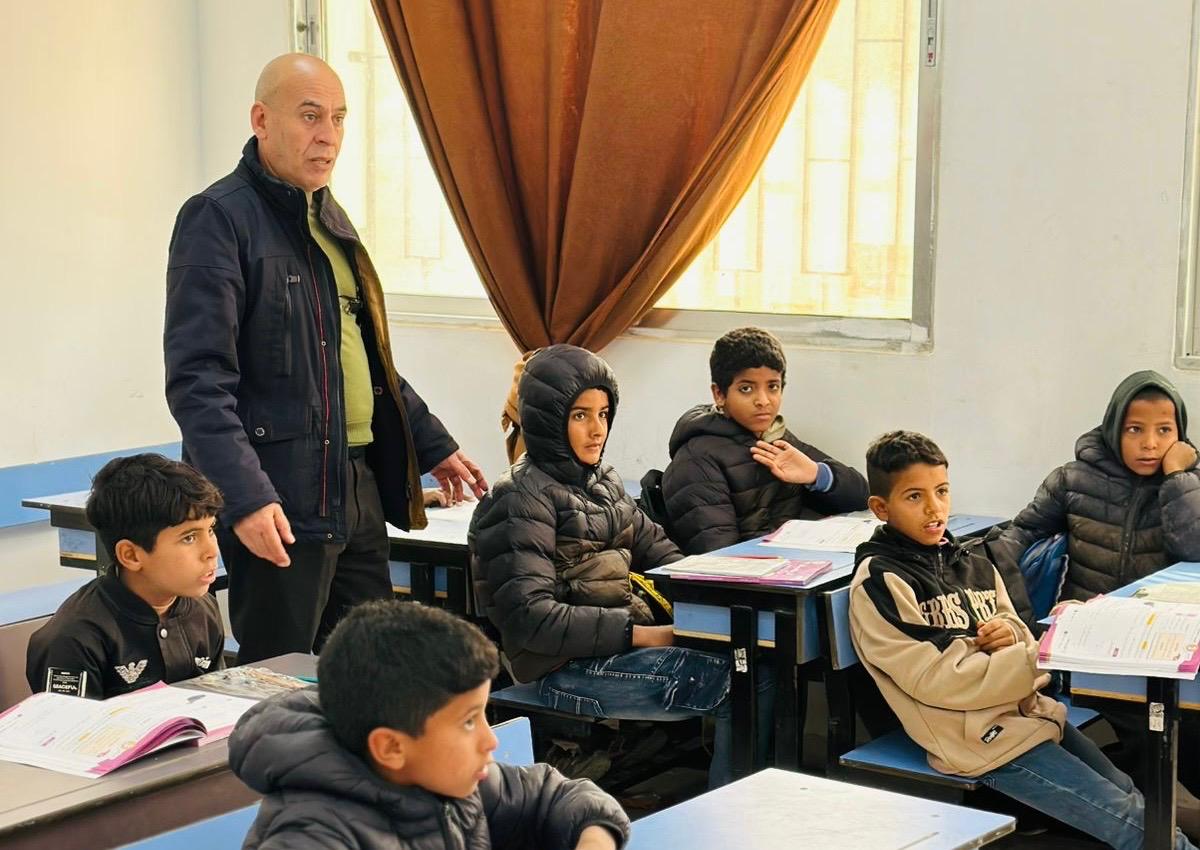 اللصاصمة يتفقد مدرسة سيل الحسا 