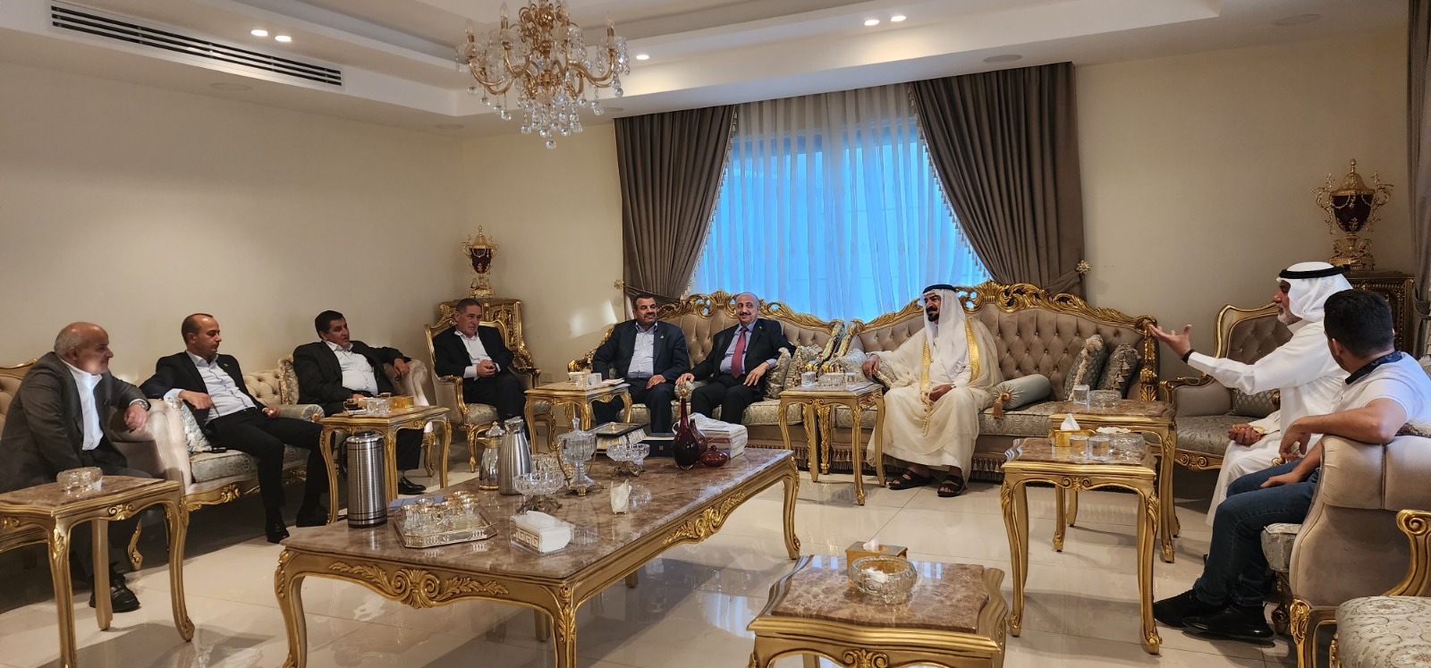 السكرتير العام لــ "YNDK" يجتمع مع الأمين العام للحزب الائتلاف الوطني | اخبار الاردن