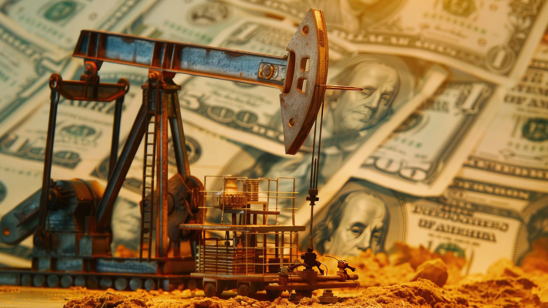 انخفاض أسعار الذهب وارتفاع النفط مع ارتفاع مؤشر الدولار عالميا