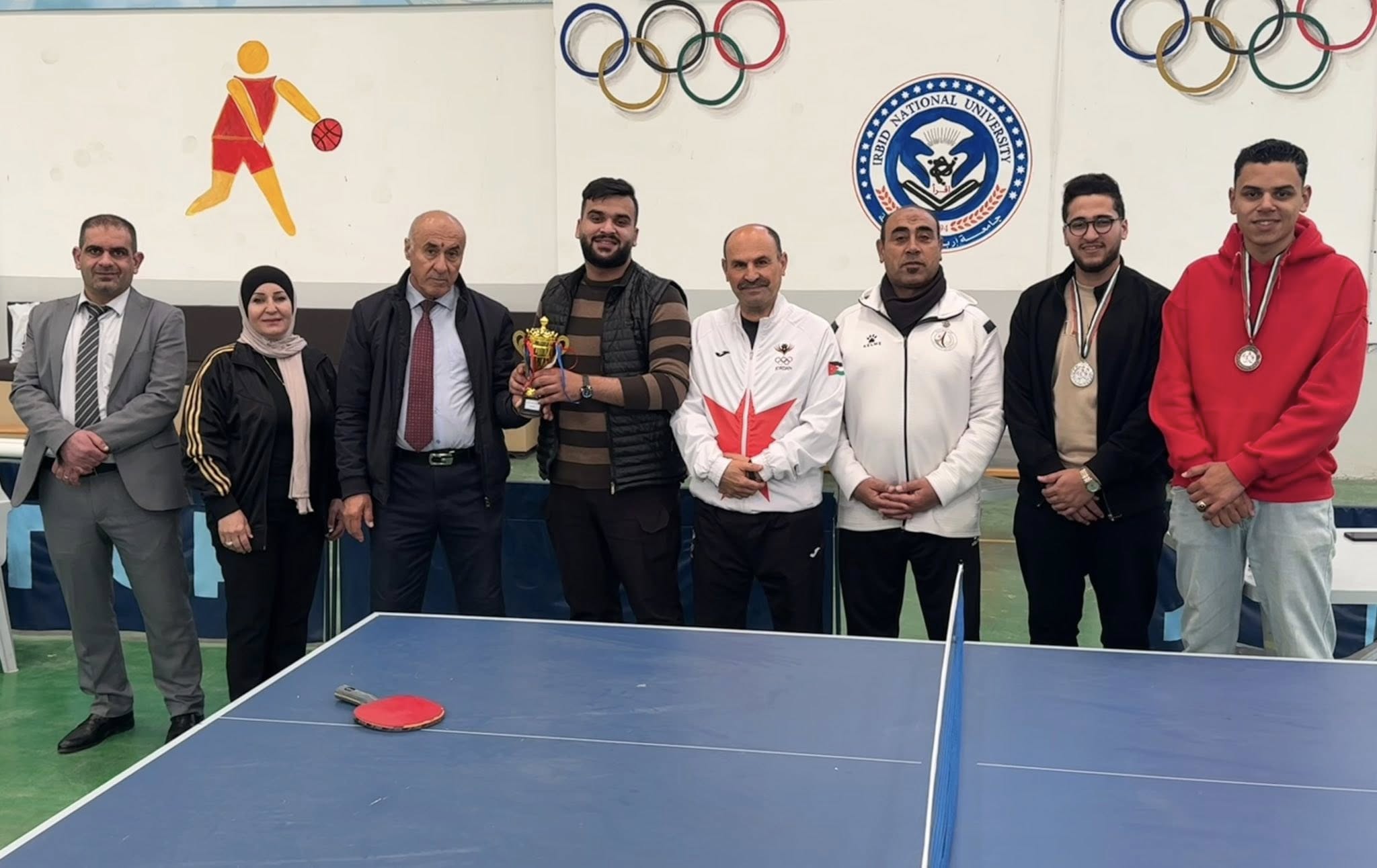 جامعة إربد الأهلية تُكرّم الفائزين في البطولة التنشيطية لكرة الطاولة وسط أجواء تنافسية مميزة