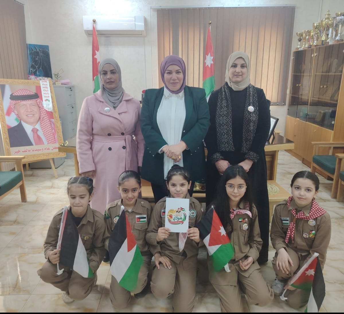 الشطناوي تستقبل طالبات مبادرة (لأجلك مولاي)