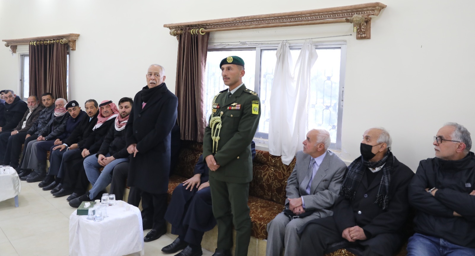 العيسوي يعزي عشائر العمري والصرايرة والبستنجي وخريس والدلقموني