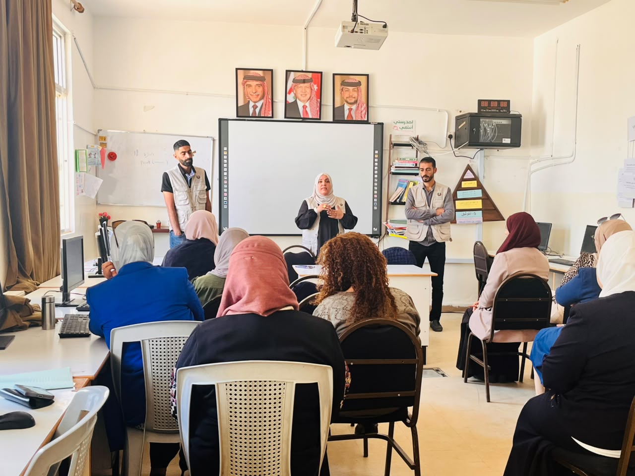 شباب الكرك تنظم جلسات تدريبية حول جائزة الحسين للعمل التطوعي