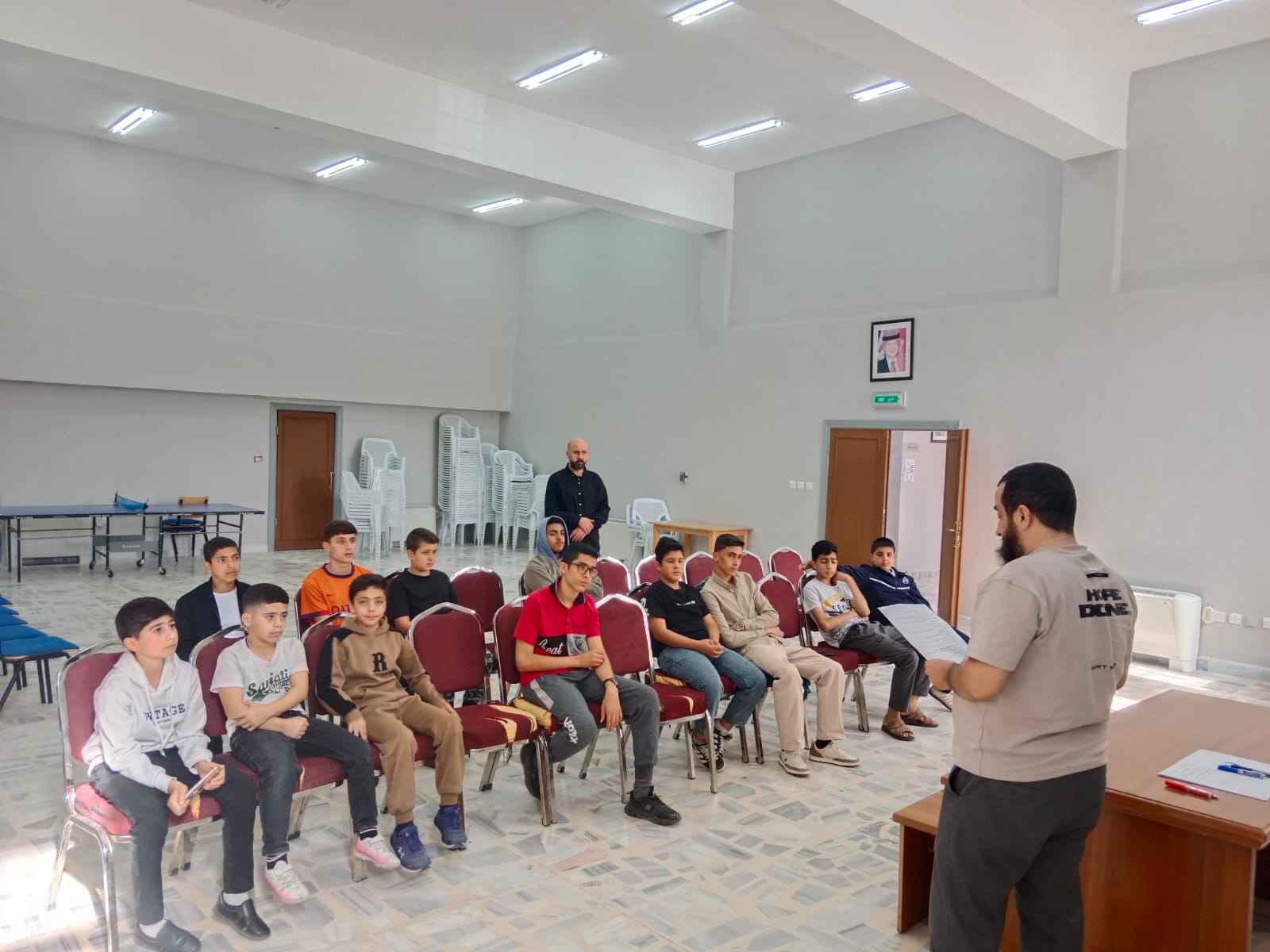 مركز شباب المزار الشمالي ينفذ جلسة تعريفية حول القرار الأممي 2250
