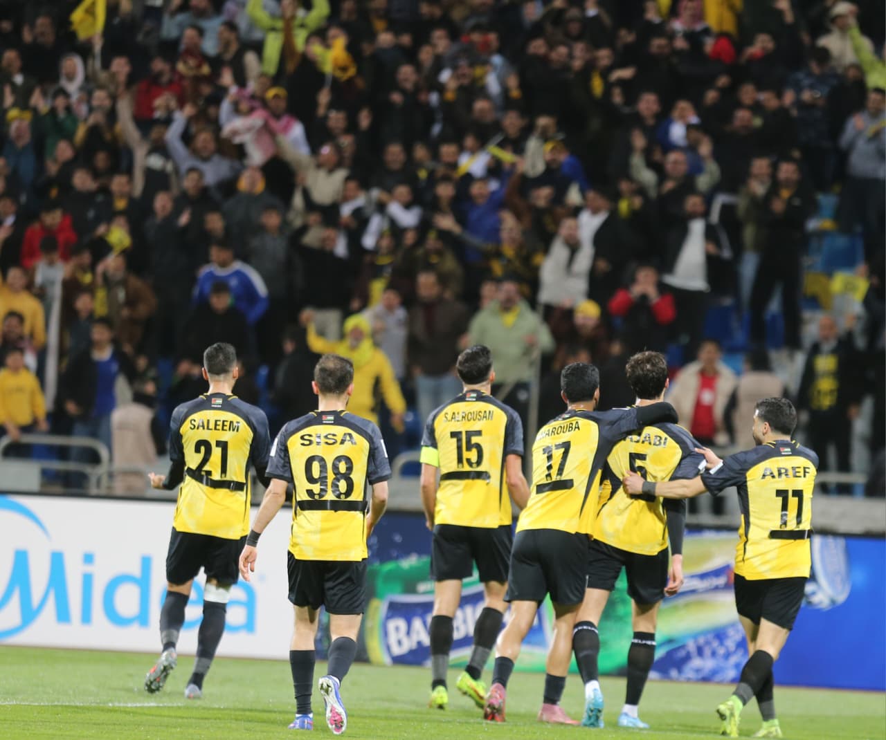 الحسين اربد  يلتقي الأهلي القطري في دبي