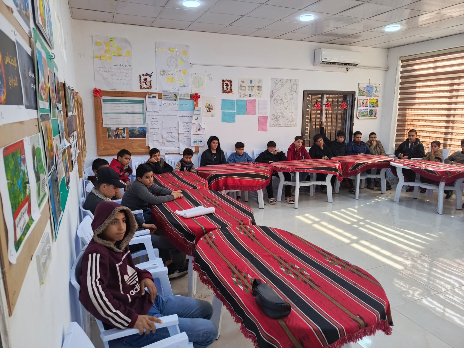 ورشة حول العمل التطوعي في مركز شباب وشابات كفر الماء المدمج