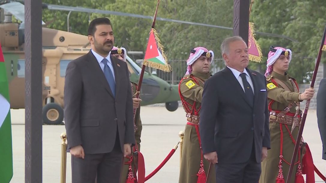 الملك يستقبل رئيس الوزراء العراقي في عمّان