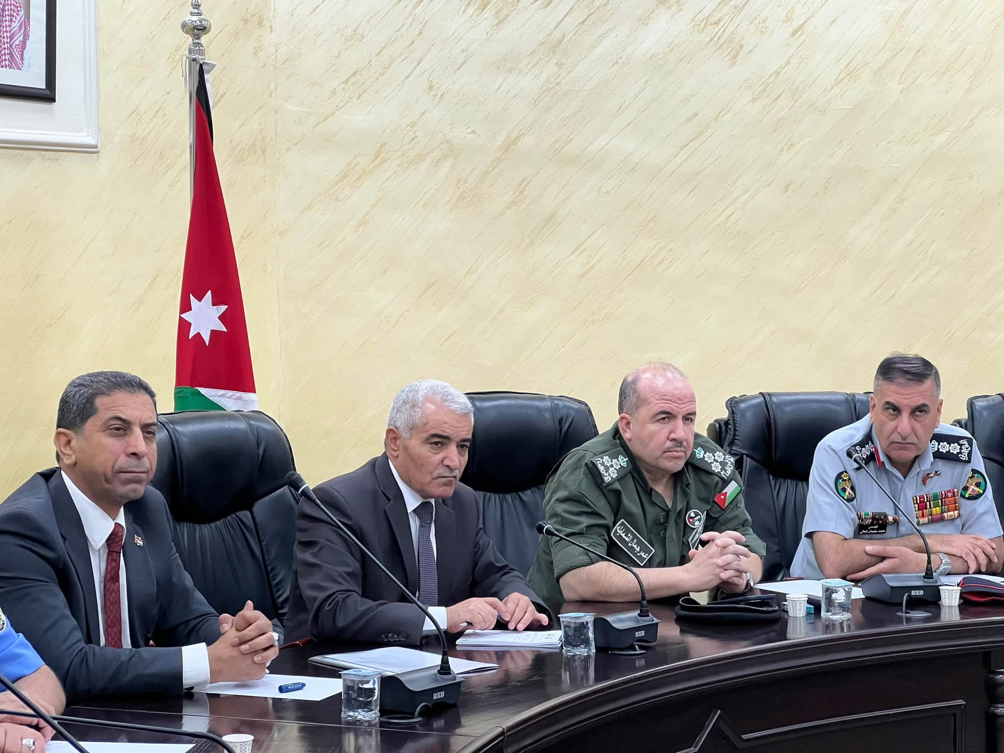 لجنة الدفاع المدني تناقش في معان خطة الشتاء