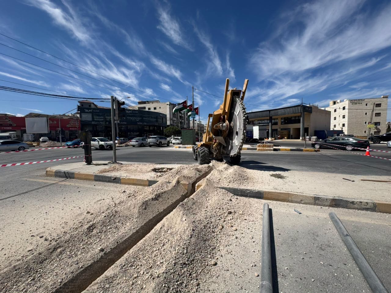 إربد الكبرى: إعادة تأهيل شاملة لـ إشارة بردى