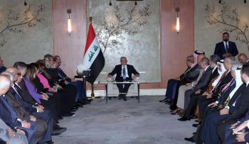ماذا قال الرئيس العراقي لأبناء جاليته بالأردن؟