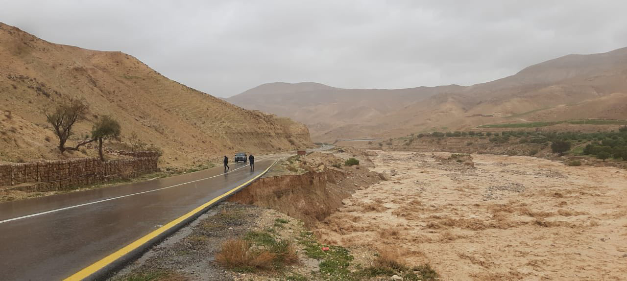 معان: إعادة فتح طريق قرى النعيمات جزئيًا 