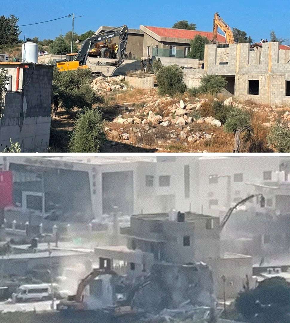 الاحتلال يهدم 9 منازل ومنشأتين في القدس ورام الله وجنين