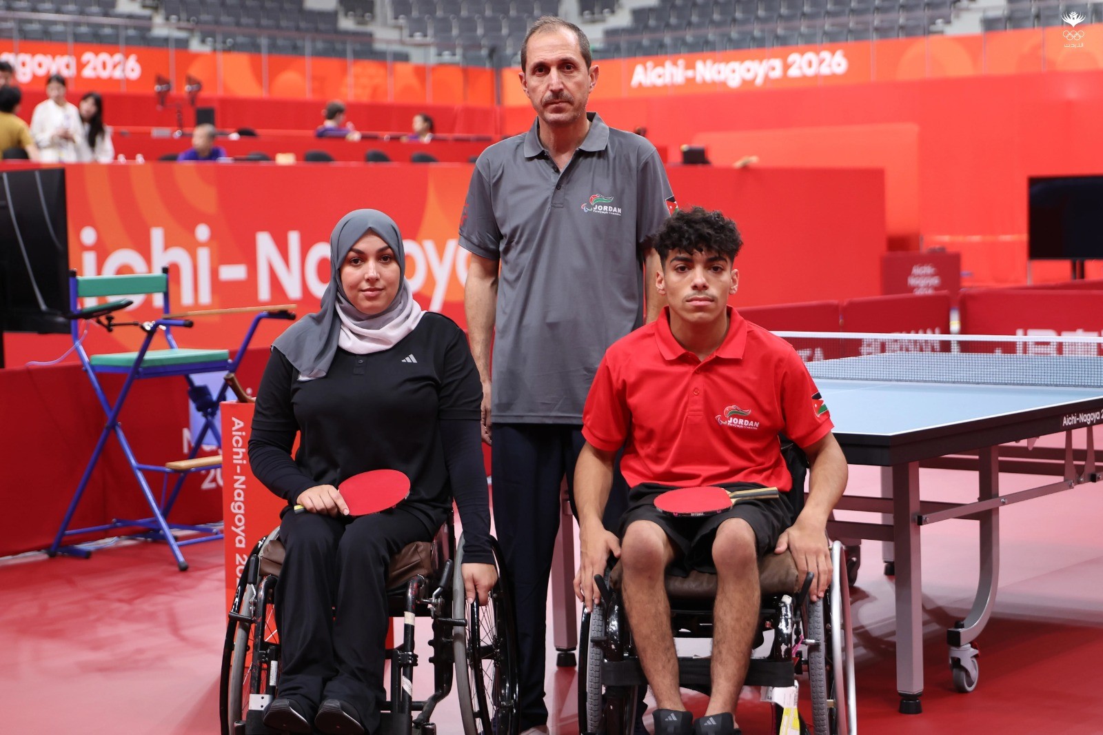 منتخب الطاولة الأردني ينهي مشاركته في بارالمبية ناغويا