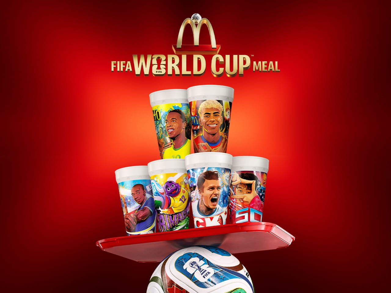ماكدونالدز الأردن تطلق حملة  الأساطير  احتفالًا بأجواء كأس العالم FIFA️