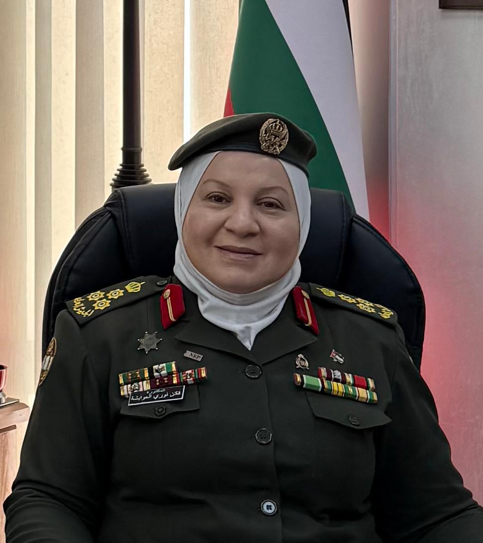 العميد فاتن العوايشه ..  مبارك المنصب الجديد