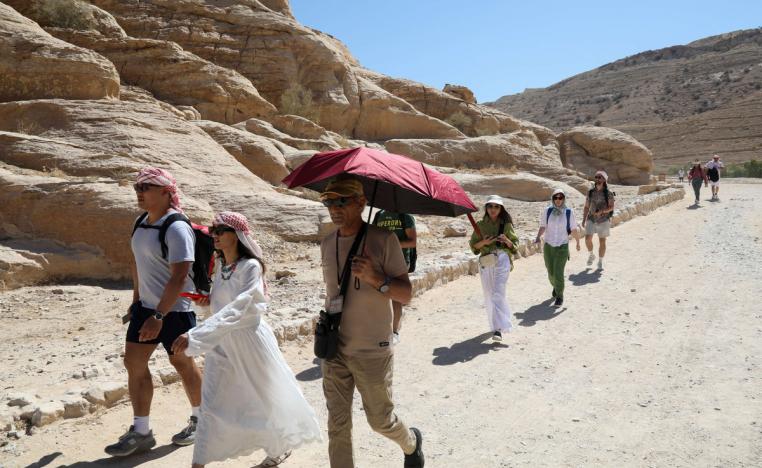 نحو مليون زائر أوروبي للأردن خلال العام الماضي