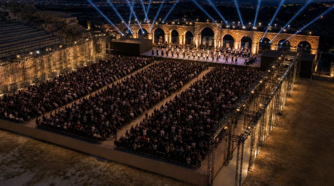 مهرجان جرش يطلق لأول مرة مسرح الهيبودروم