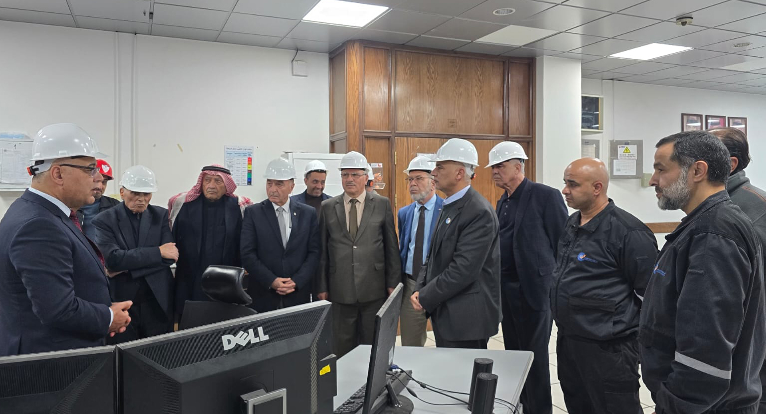 طاقة الأعيان تزور شركة السمرا لتوليد الكهرباء 