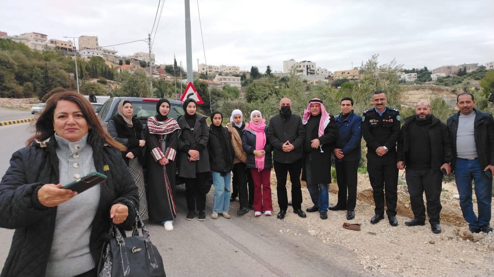 بلدية ماحص تباشر بأعمال حملة التشجير الوطنية 2026