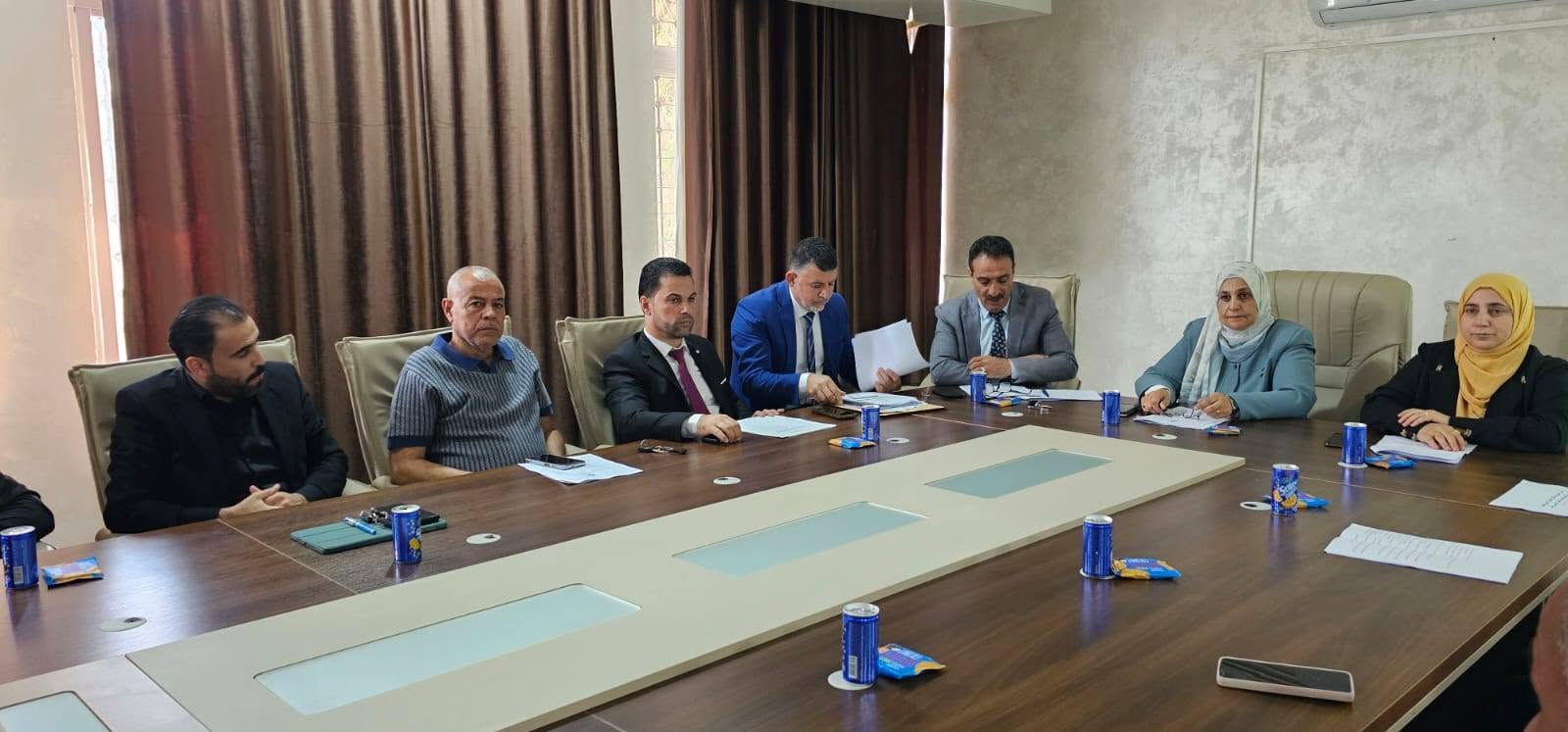 تربية المزار الشمالي تناقش نتائج الاختبارات الوطنية