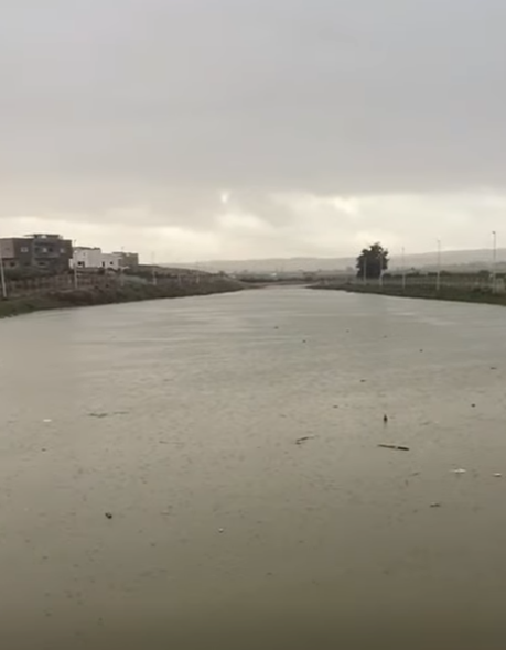 فيضان سد البويضة في محافظة إربد 