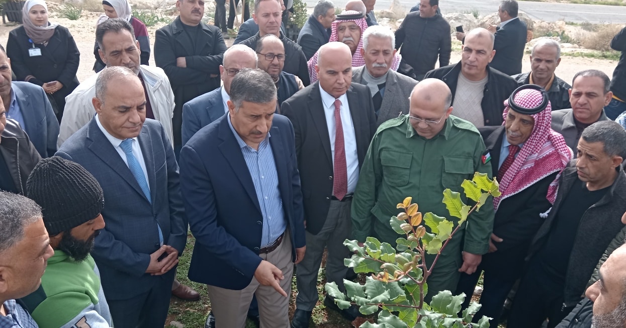 زراعة الأشجار الحرجية في الوسية احتفاءً بيوم الشجرة