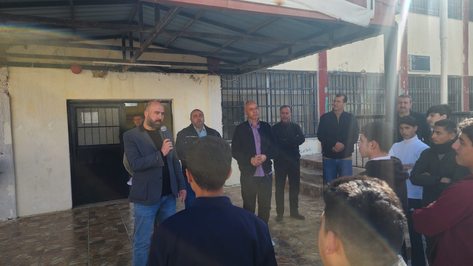 مركز شباب المزار الشمالي يعرّف الطلبة بمنصة البرامج التدريبية للوزارة