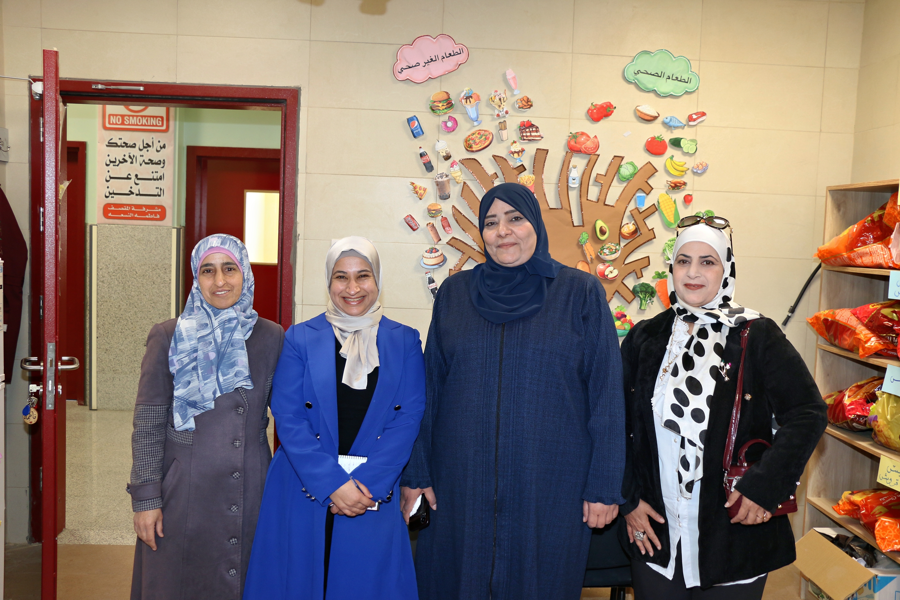 المحاميد تتابع زيارة ميدانية للجنة مبادرة لِمدرستي أنتمي في معان